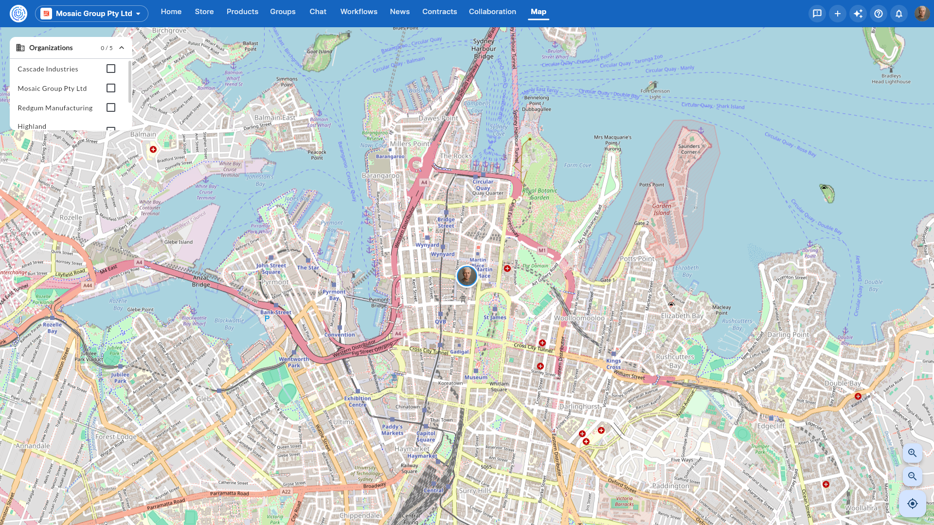 Interactive Map