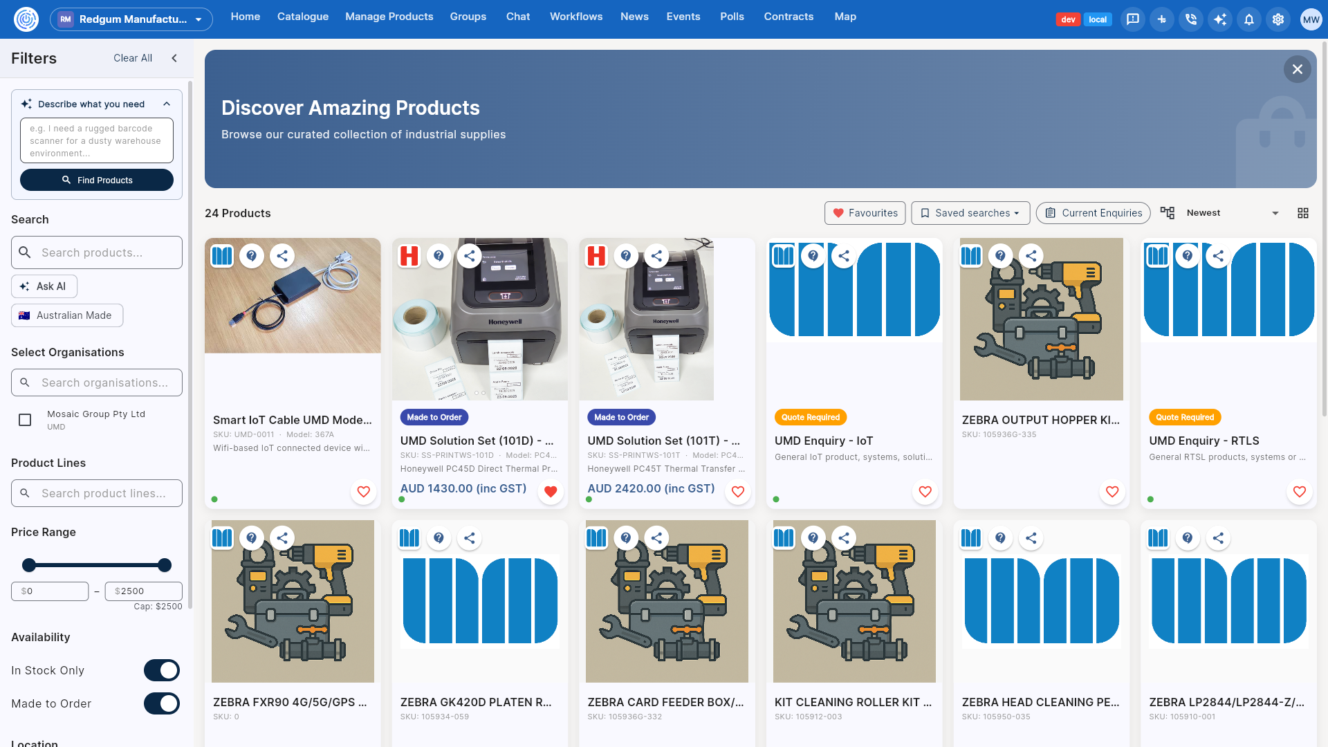 Store Catalogue
